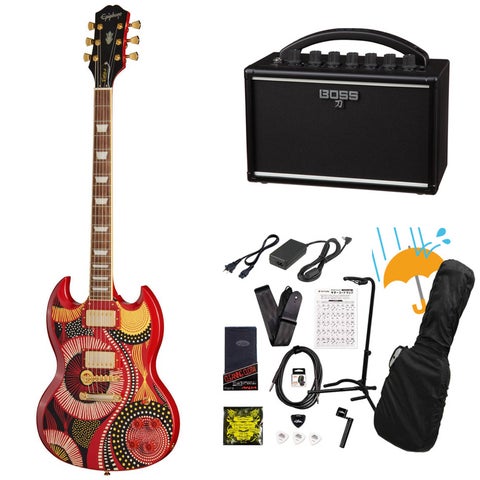 エピフォン ミニアンプ エフェクター その他付属 Epiphone / Inspired by Gibson Fatoumata Diawara SG Ember Red