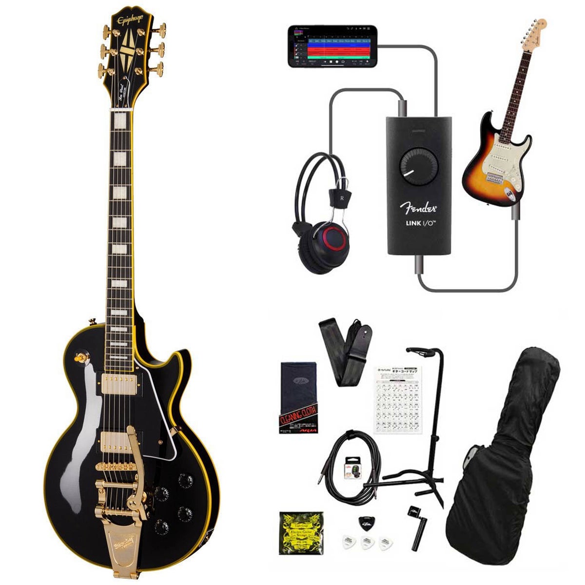 Epiphone / Joe Bonamassa 1959 Les Paul Custom with Bigsby Antique