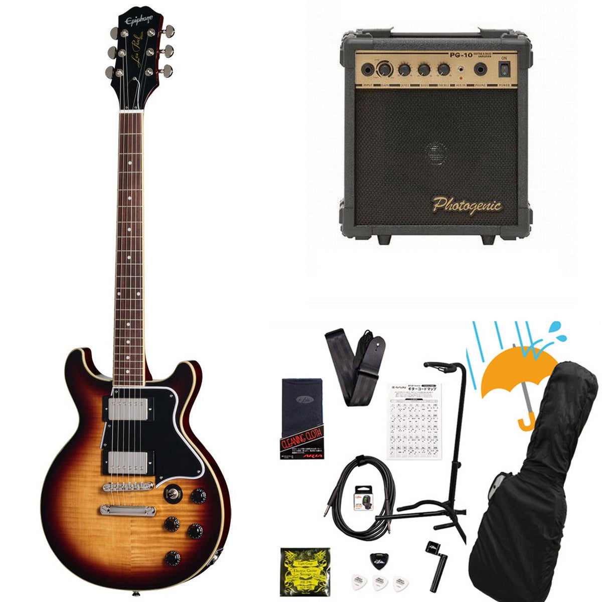 Epiphone / Inspired by Gibson Les Paul Special Double Cut Figured