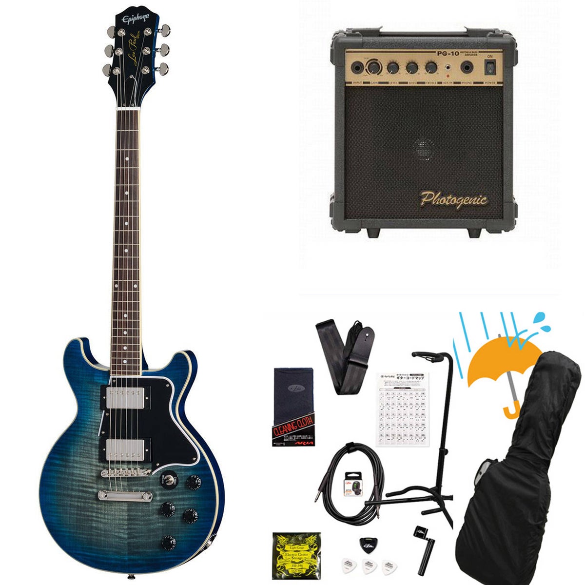Epiphone / Inspired by Gibson Les Paul Special Double Cut Figured
