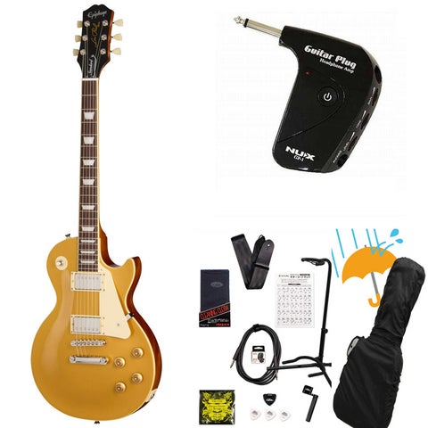 Epiphone / Inspired by Gibson Les Paul Standard 50s Goldtop エピフォン GP-1アンプ付属エレキギター初心者セットR