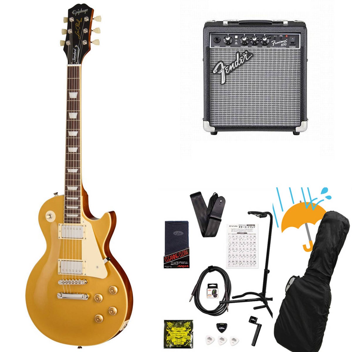 Epiphone / Inspired by Gibson Les Paul Standard 50s Goldtop