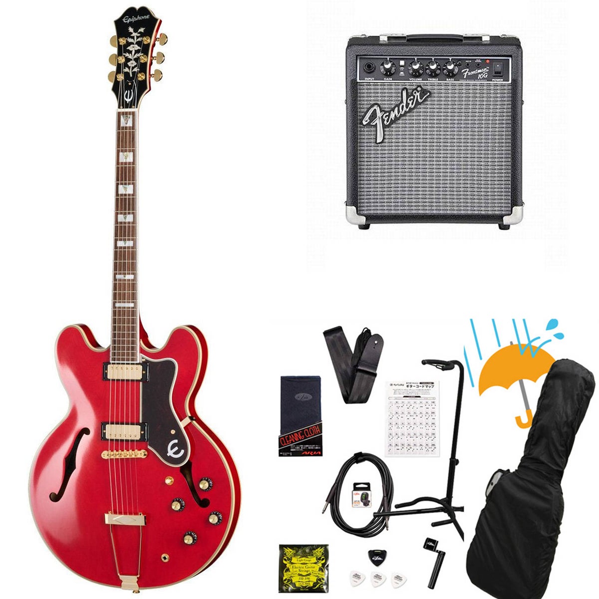 Epiphone / Masterbilt Gem Archer Sheraton Cherry Red ジェム