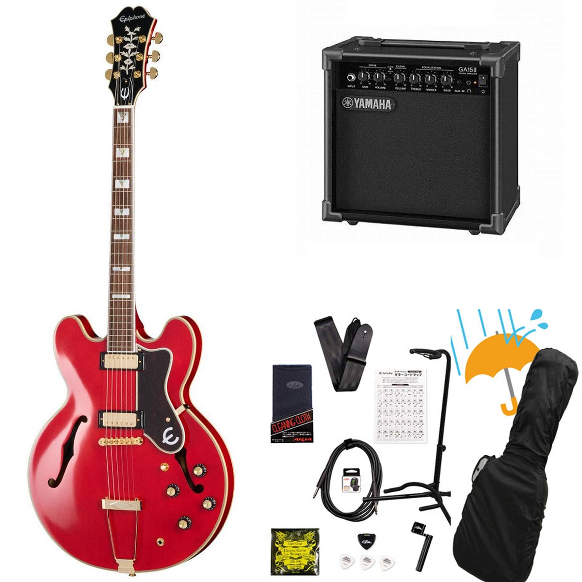 Epiphone / Masterbilt Gem Archer Sheraton Cherry Red ジェム