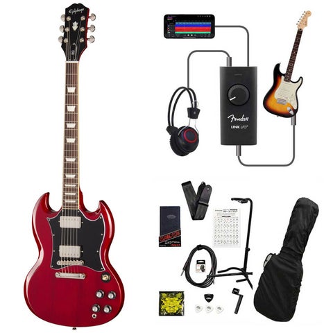 Epiphone / Inspired by Gibson SG Standard Cherry エピフォン 録音 