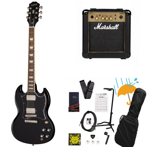 Epiphone / Inspired by Gibson SG Standard Ebony エピフォン 