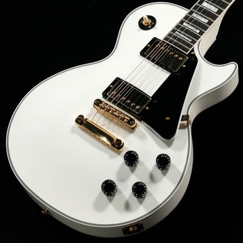 Gibson Custom / Historic Collection Les Paul Custom Gloss Alpine White【長期展示アウトレット特価品】(重量:4.54kg)【S/N:CS502542】【渋谷店】