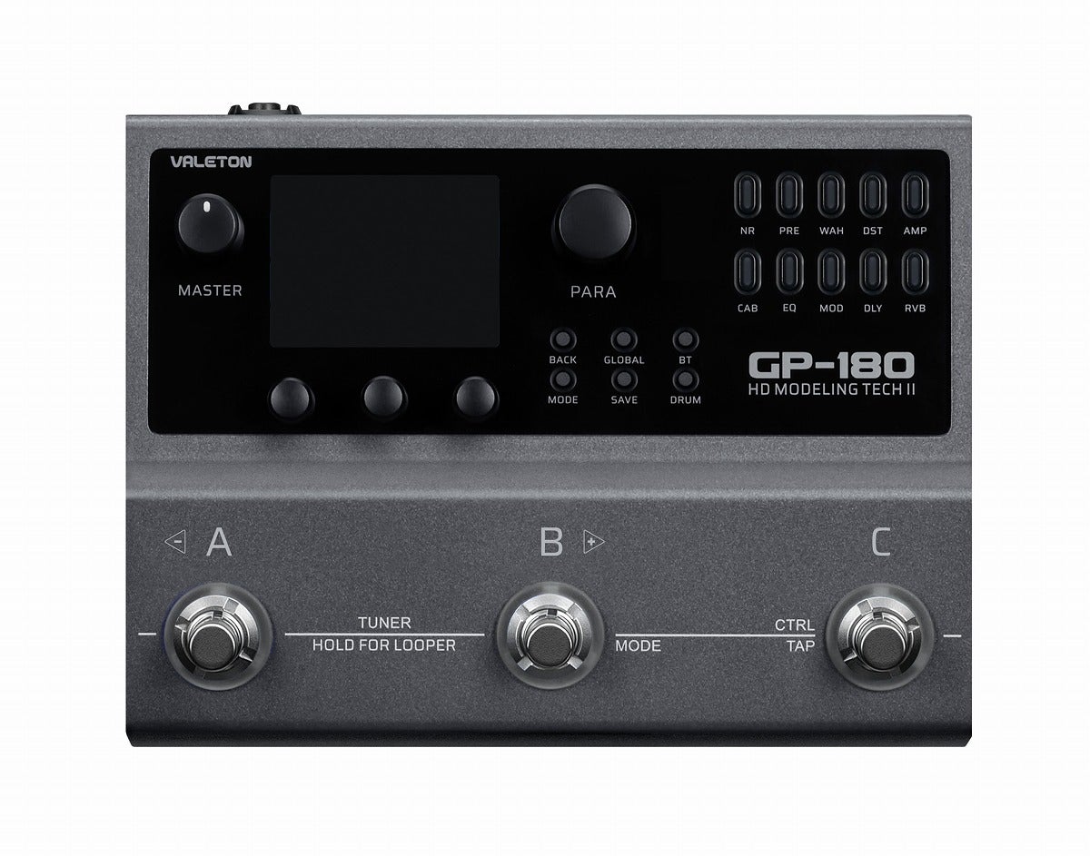 Valeton / GP-180 マルチエフェクトプロセッサー ［充電式バッテリー