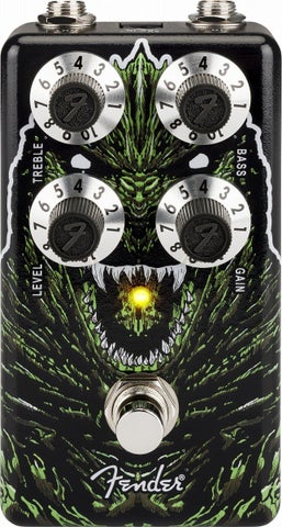 限定モデル ディストーション コンパクトエフェクター DISTORTION GODZILLA Fender Distortionディストーション Godzilla FENDER ギター