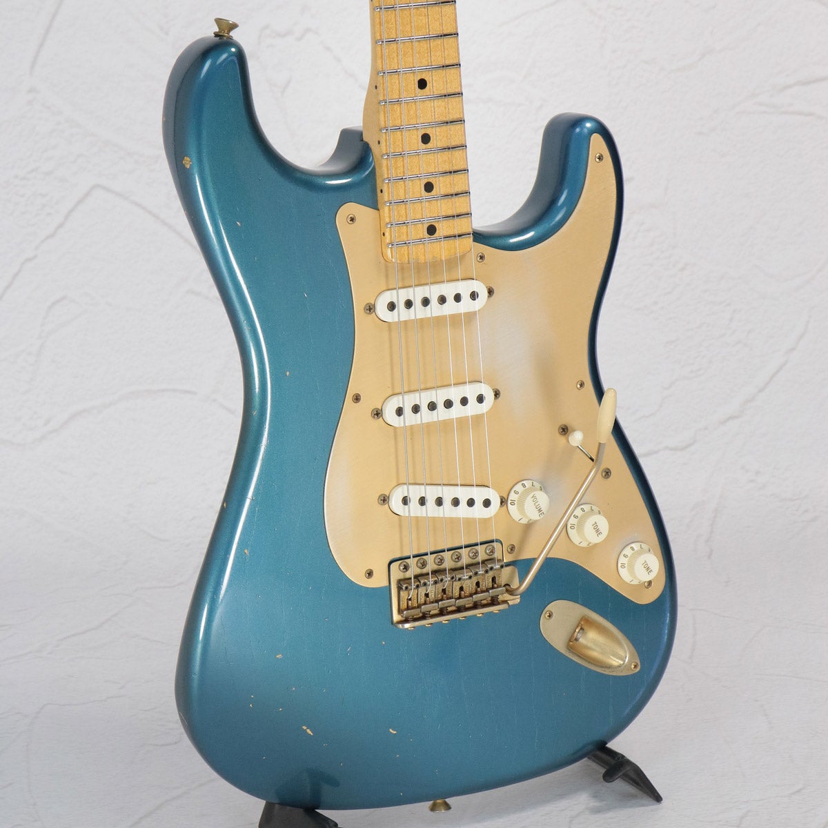ハードレリック仕様 ストラトキャスター ヴィンテージ風　エイジド Aged 中古】Fender Custom Shop / 1956 Relic Stratocaster MN Aged-Lake