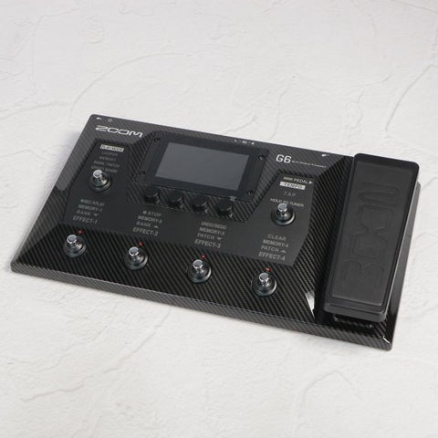 中古】ZOOM / G6 Multi-Effects Processor マルチエフェクター フロア