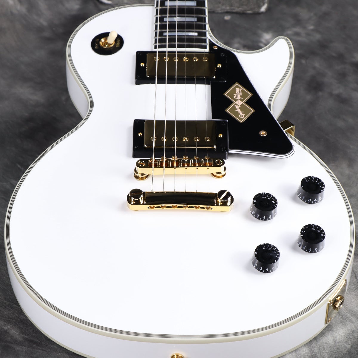 Epiphone / Inspired by Gibson Custom Les Paul Custom Alpine White