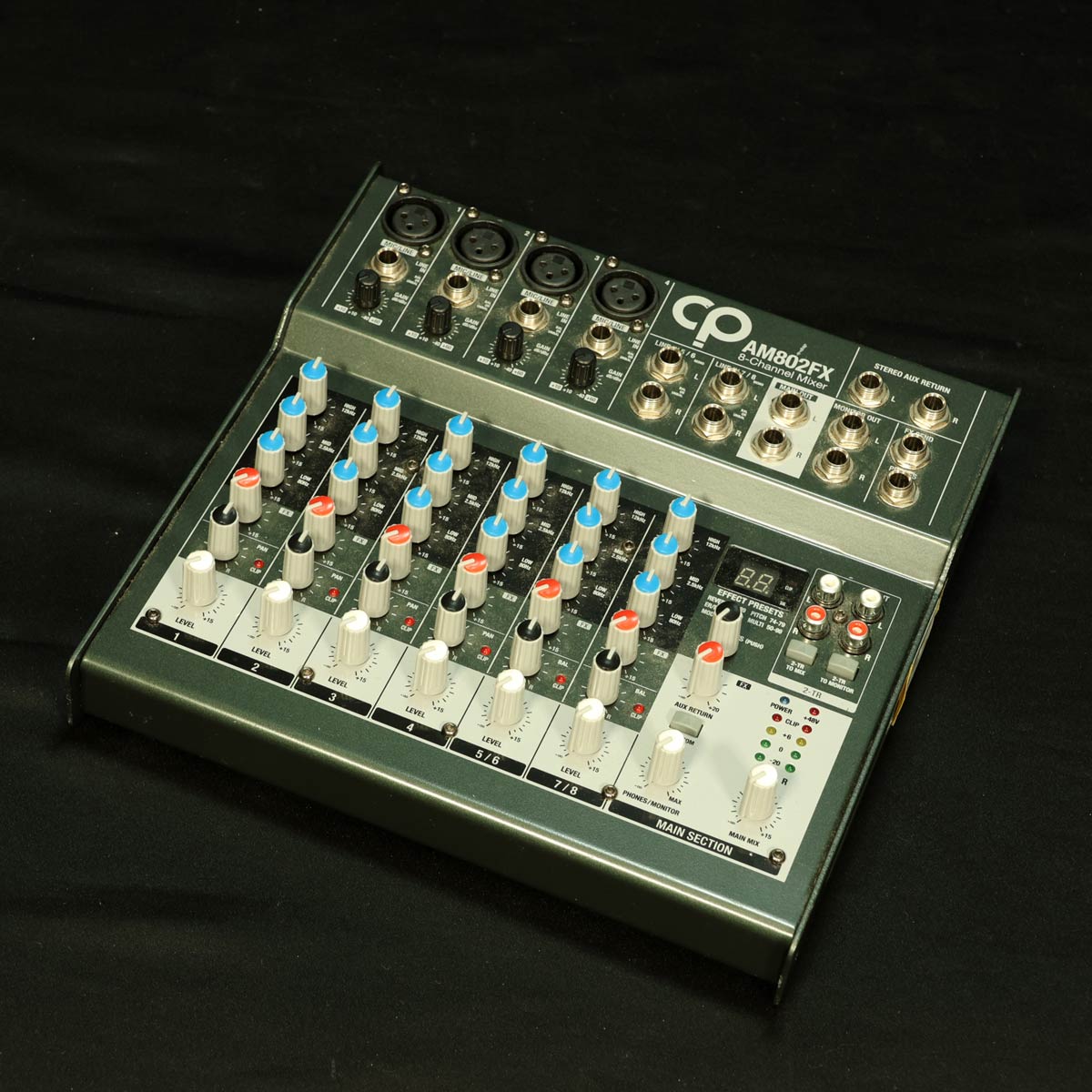 CP AM802FX 8チャンネルミキサー 中古】CLASSIC PRO / AM802FX 8 Channel Mixer 【福岡店】 | アナログ