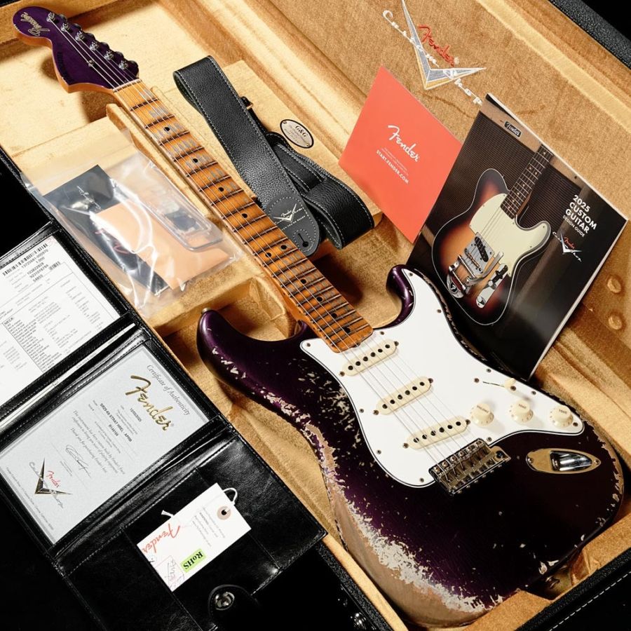 Fender Custom Shop / Special Run 1969 Stratocaster Heavy Relic Aged Purple Metallic 선정품【시부야점】[아울렛]《FC-SALE시부야》[장기재고 클리어런스 세일]《11월 8일까지 기간 한정 타임세일》