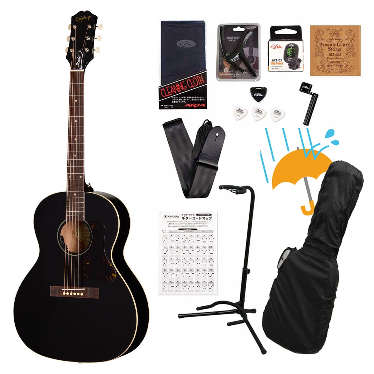 Epiphone / Studio Collection Blues King Studio Ebony エピフォン
