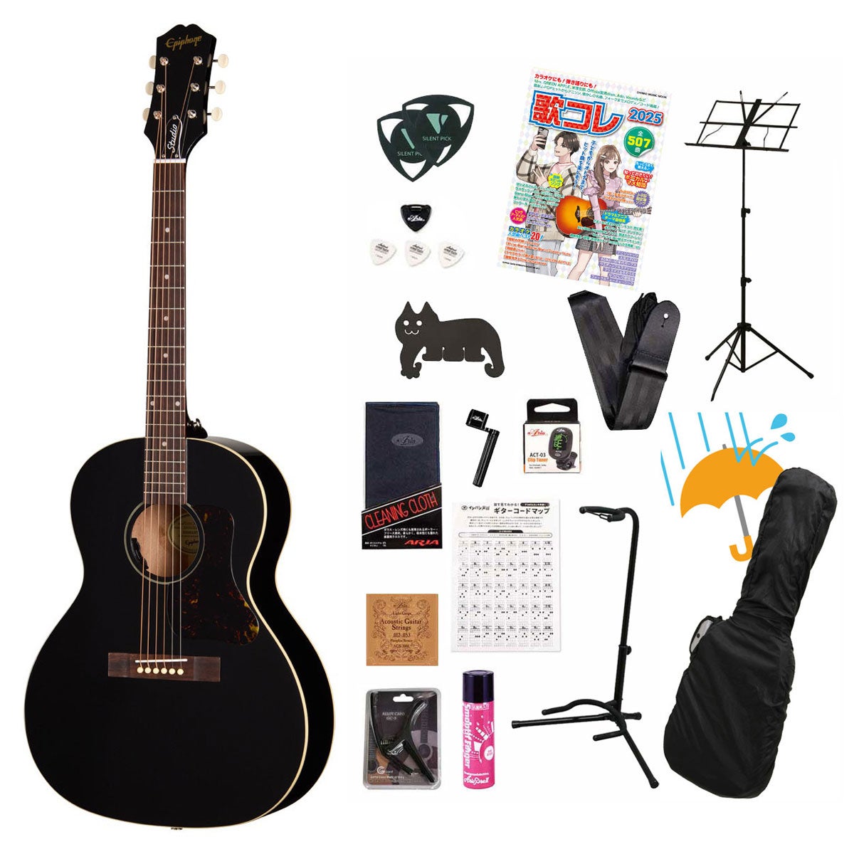 Epiphone / Studio Collection Blues King Studio Ebony エピフォン