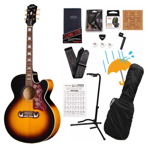 Epiphone / Studio Collection J-200 Studio EC Vintage Sunburst