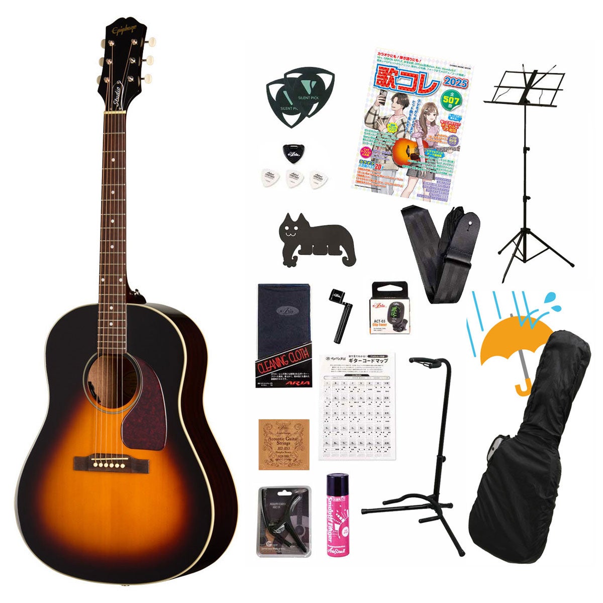 Epiphone / Studio Collection J-45 Studio Vintage Sunburst