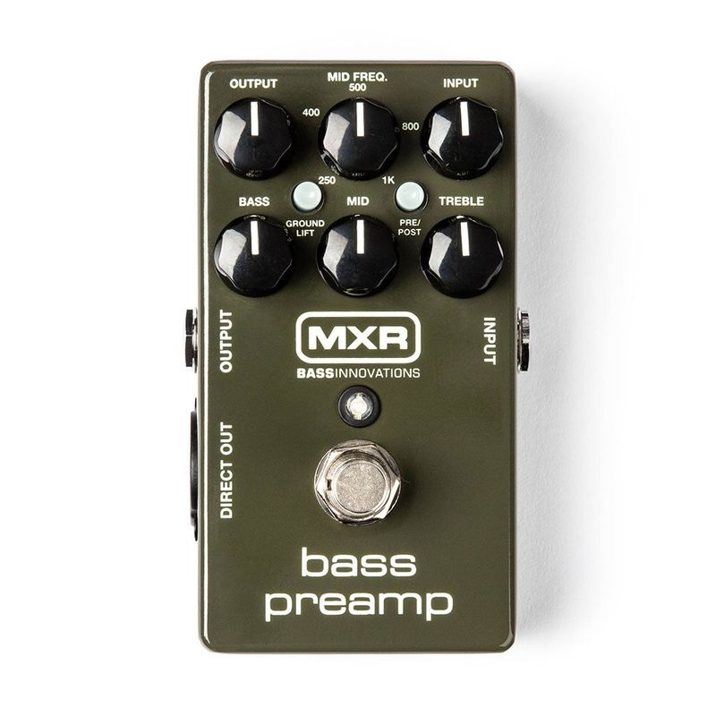 特典有り》[高品質で多機能なベース用プリアンプペダル] MXR / M81