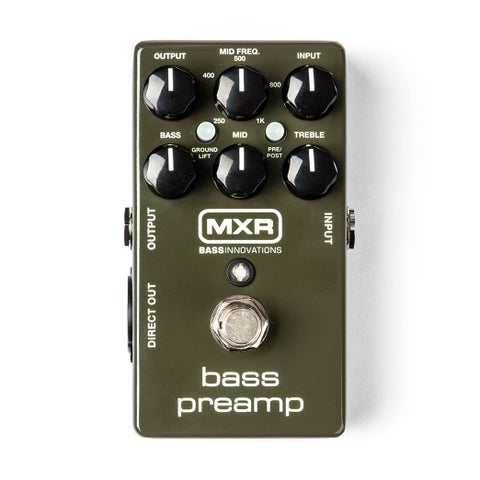 購入特典有り》【ベース用プリアンプ】 MXR / M81 BASS PREAMP ベース