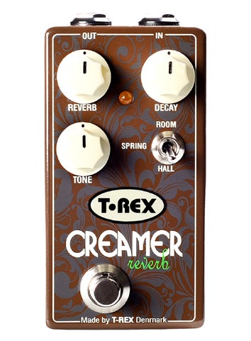 T-Rex CREAMERリバーブペダル 数量限定特別価格】T-REX / CREMAER デジタルリバーブペダル ティー