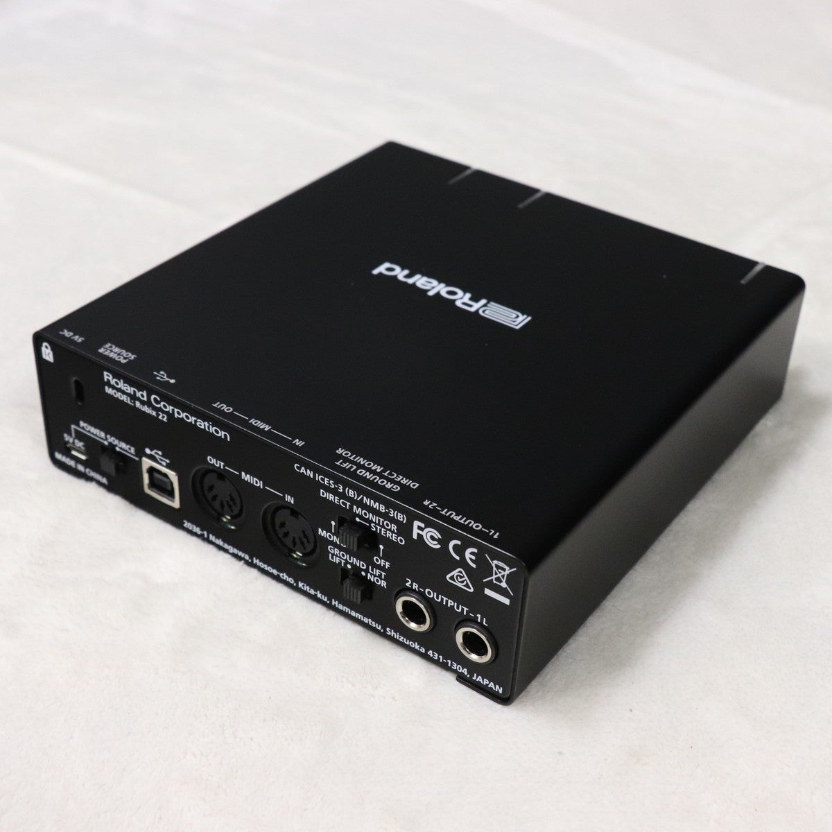 Roland ローランド/USBオーディオインターフェース/Rubix22/Z1M0014/Aランク/64【中古】 中古】Roland / Rubix 22 USB Audio Interface 【梅田店】【8月3日