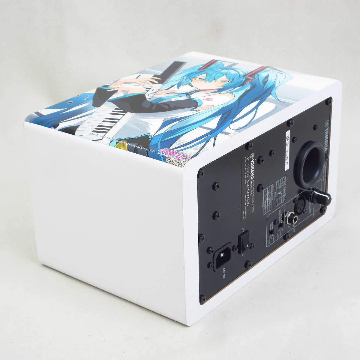 YAMAHA HS5W MIKU モニタースピーカー 初音ミクコラボ15周年限定 HS5W