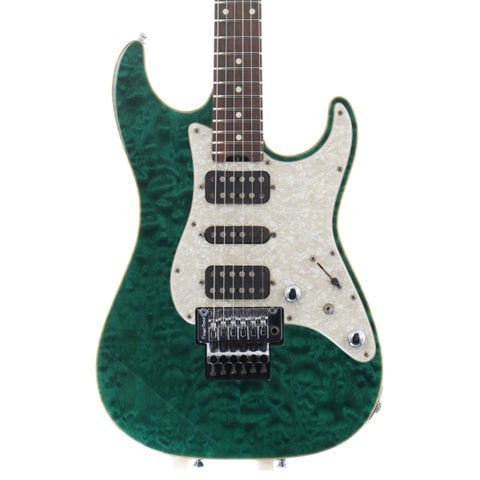 【中古】SCHECTER / EX-22-CTM-FRT Black Turquoise 【梅田店】【梅田限定！4月19日までのタイム・セール】