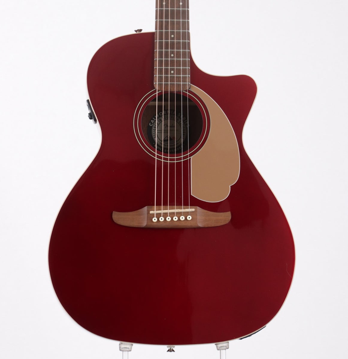 Fender アコースティックギター 赤 中古】Fender / Newporter Player Candy Apple Red Walnut Fingerboard