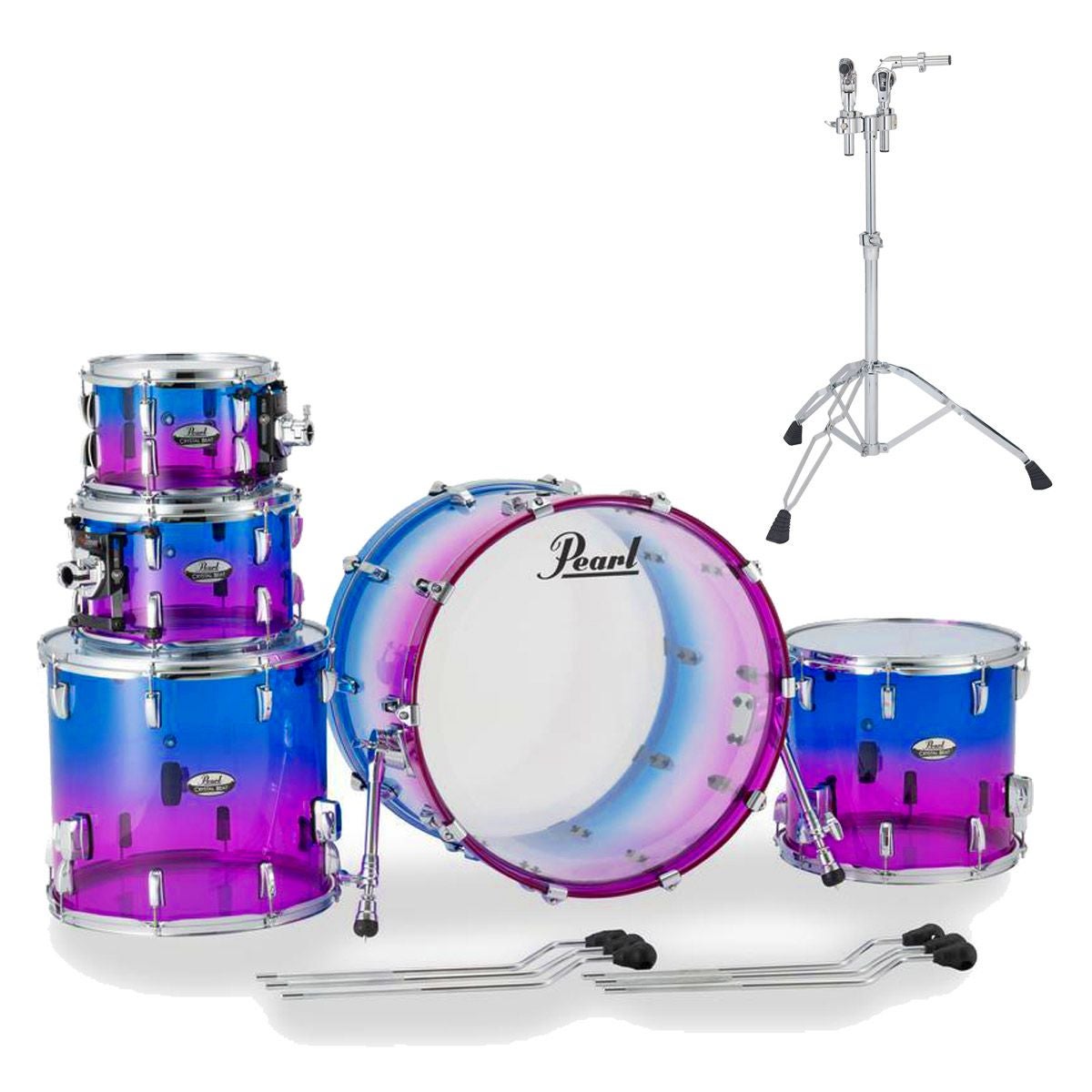 PEARL / CRYSTAL BEAT CRB525FP/C 22/10/12/14/16 5pcs #Cotton Candy