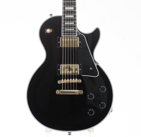 【中古】EPIPHONE / Inspired by Gibson Collection Les Paul Custom Ebony 【御茶ノ水本店】