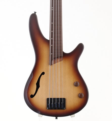 【中古】Ibanez / Bass Work Shop Series SRH505F Natural Browned Burst Flat [3.41kg/2019年製]アイバニーズ 5弦 フレットレス 【池袋店】