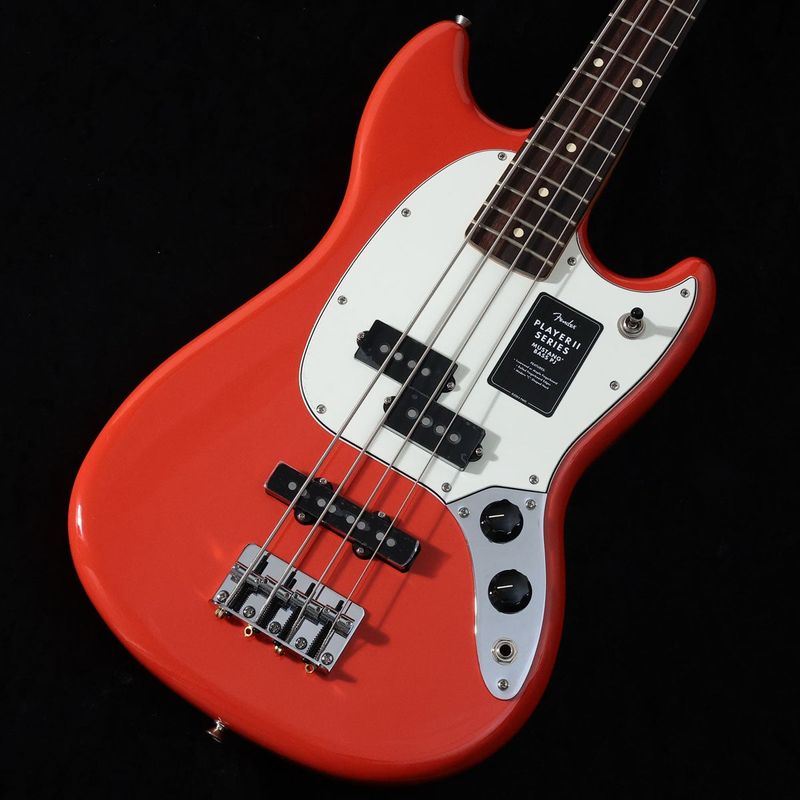 FENDER MEXICO / Player II Mustang Bass PJ Coral Red(3.44kg