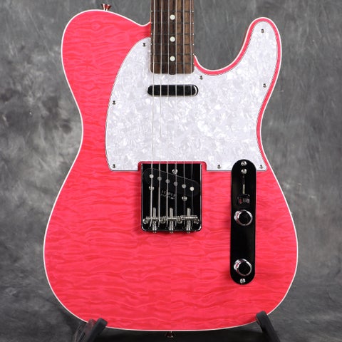 Fender / ISHIBASHI FSR MIJ Traditional 60s Custom Telecaster Quilted Maple Top Ash Back Translucent Pink フェンダー【3.61kg】[S/N JD25023523]