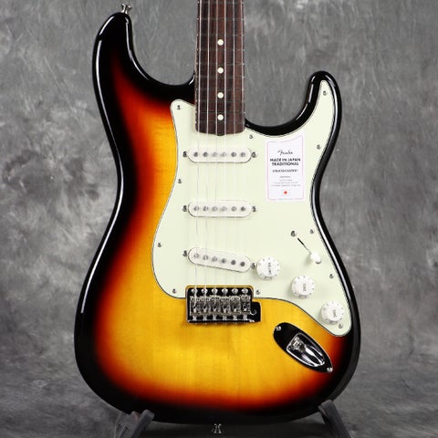 Fender / Made in Japan Traditional 60s Stratocaster Rosewood Fingerboard 3-Color Sunburst フェンダー【3.3kg】[S/N JD25027417]