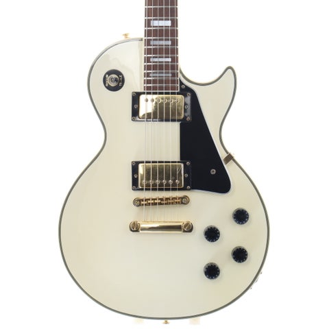 中古】Epiphone / Les Paul Custom White 【心斎橋店】【値下げ