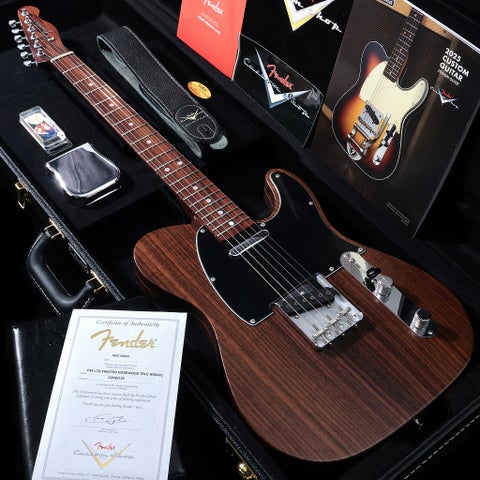 Custom Guitar テレキャスタータイプ エレキギター ダークブラウン FENDER CUSTOM SHOP / Limited Edition Twisted Rosewood Telecaster