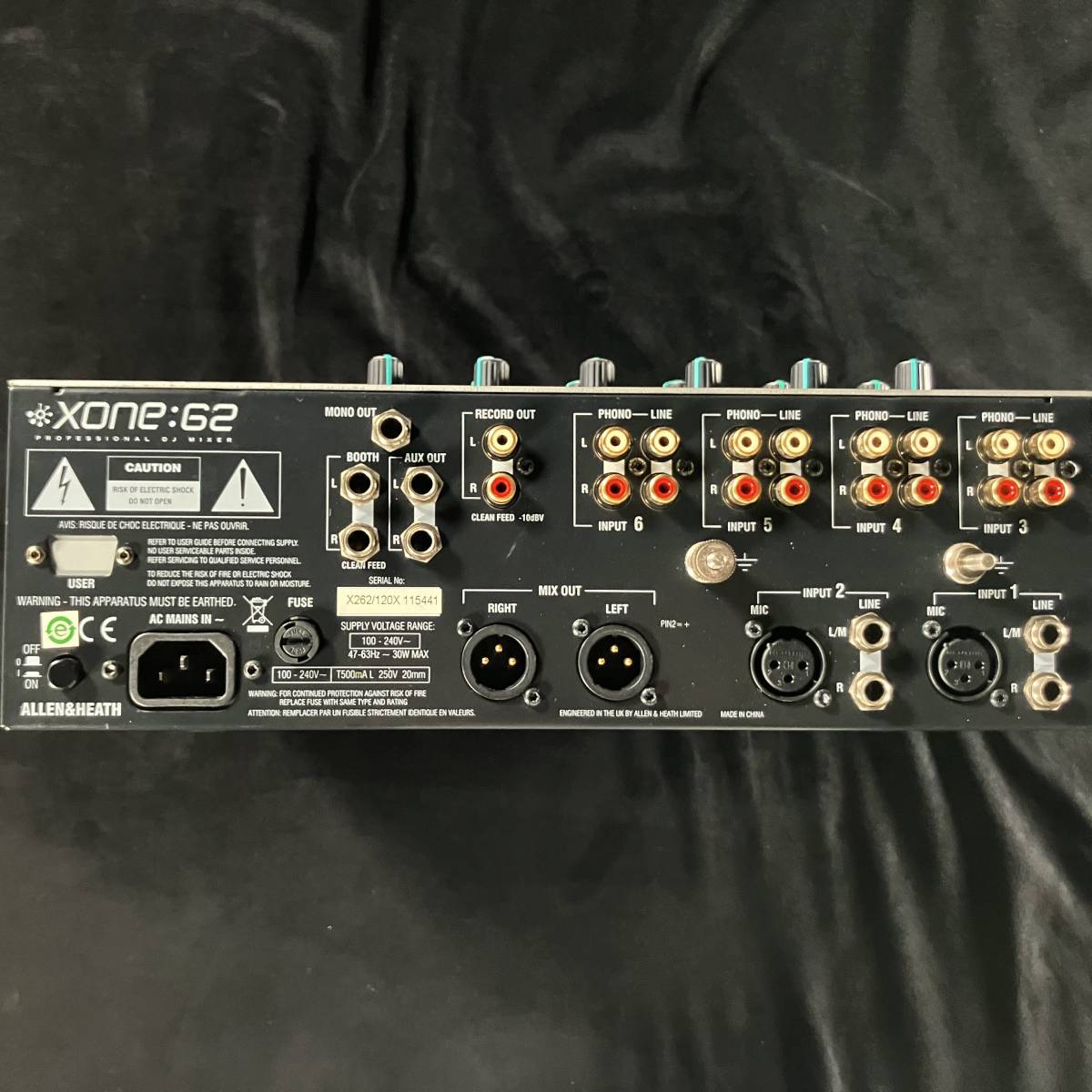 中古】ALLEN&HEATH / XONE:62 【渋谷店】 | DJ用アナログミキサー