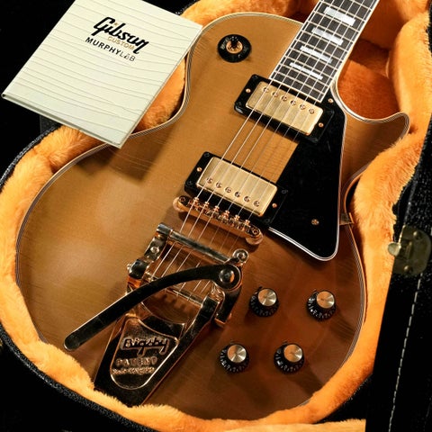 Gibson Custom / Greatest Hits II 1968 Les Paul Custom Bigsby Double Gold Murphy Lab Ultra Light Aged(重量:4.54kg)【S/N:510198】