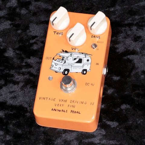 ギター ANIMALS PEDAL VINTAGE VAN DRIVING Animals Pedal Vintage Van Driving is Very Fun