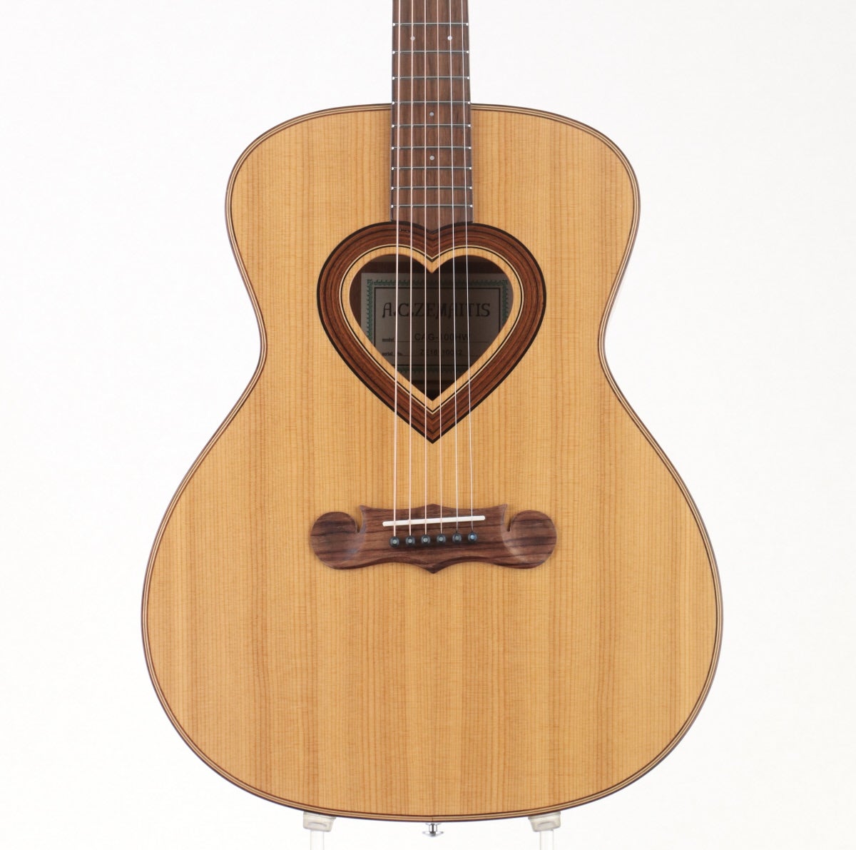 ポ*ズ様 【再出品】希少ケース付／ゼマイティス CAG-100HW-E アコギ 中古】ZEMAITIS / CAG-100HW 【御茶ノ水HARVEST_GUITARS】 | フラット