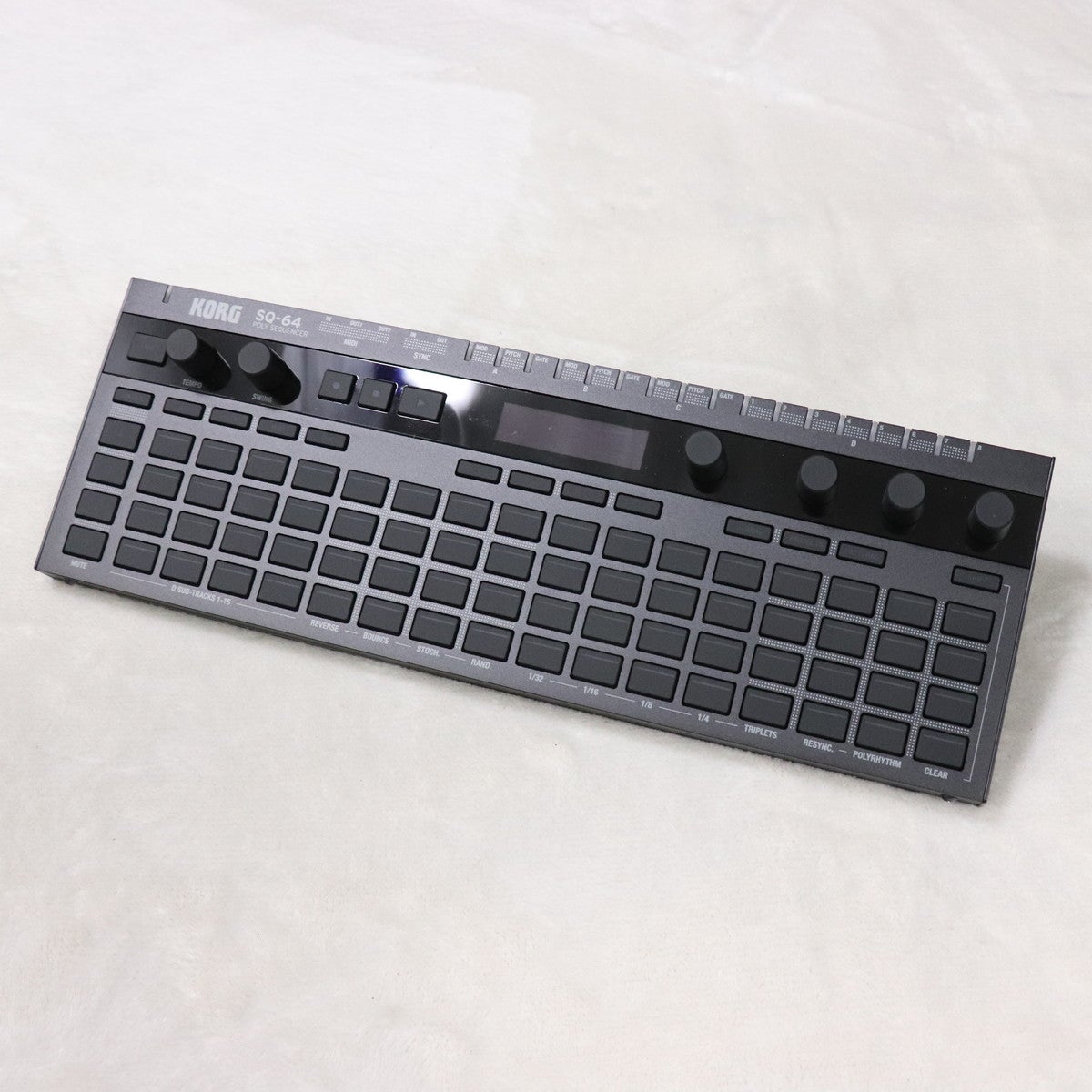 【ほぼ新品同様】KORG SQ-64 ポリフォニックシーケンサー 3回使用のみ 中古】KORG / SQ-64 【梅田店】 | リズムマシン・グルーブボックス