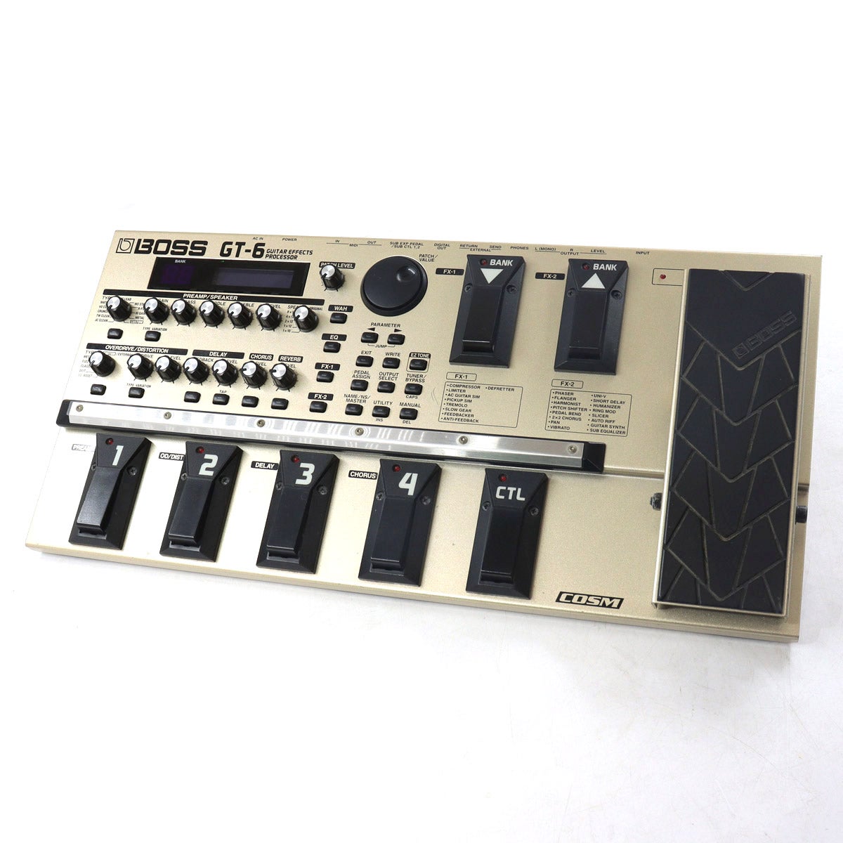 楽器 BOSS gt-6 中古】BOSS / GT-6 Guitar Effects Processor 【池袋店】 | フロア