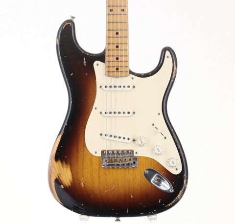 【中古】Fender Custom Shop / Custom 1955 Stratocaster Relic 2-Color Sunburst Built by John Cruz 【福岡店】