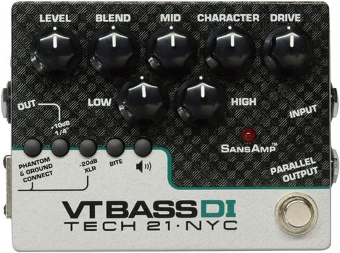 NEWデザイン】 TECH21 / VT BASS DI サンズアンプ ベース用 オーバー