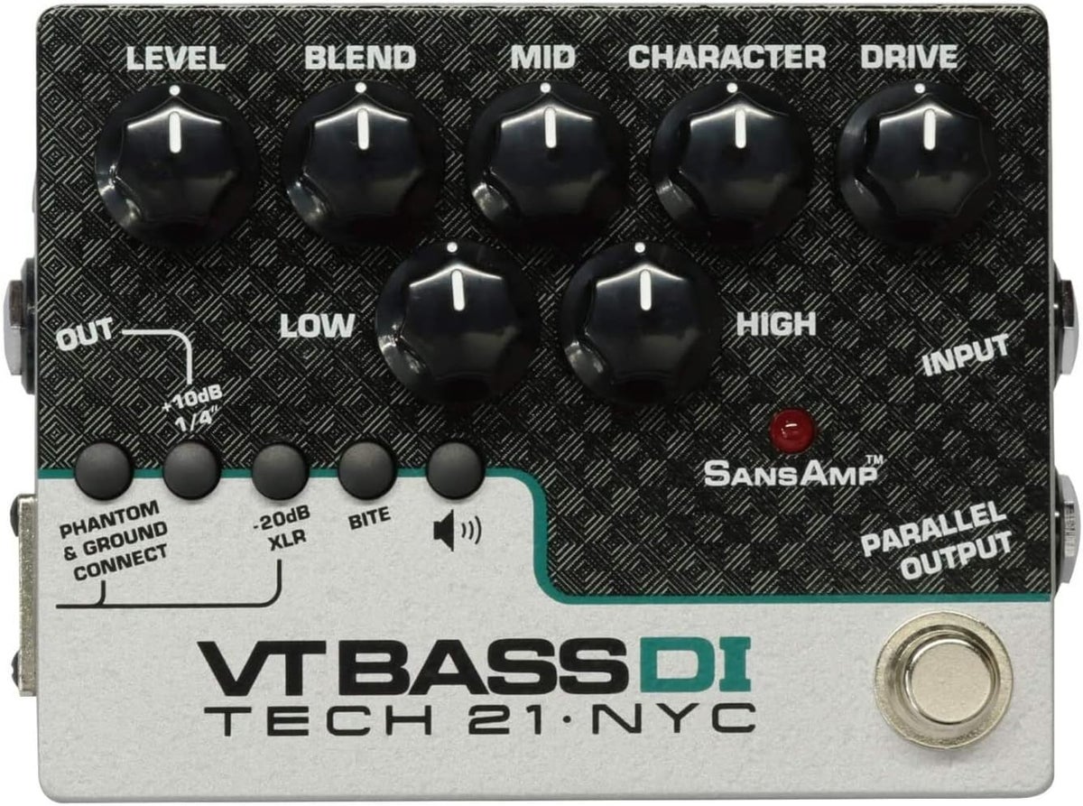 旧デザイン/在庫限り】 TECH21 / VT BASS DI サンズアンプ ベース用