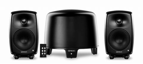 GENELEC ジェネレック / G Three+ F Two HOME SET BK (ブラック) Home Audio Systems【お取り寄せ商品】