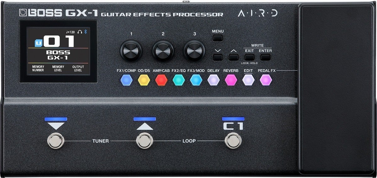 新製品】 BOSS / GX-1 Guitar Effects Processor 「GX-1の教科書