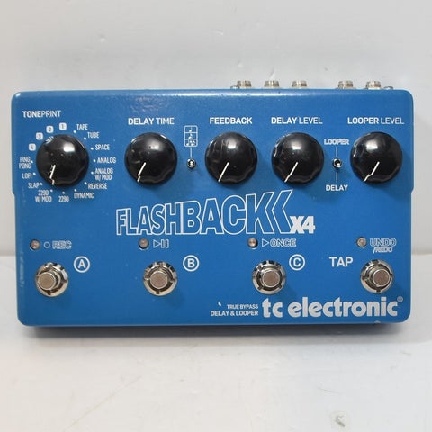 中古】TC ELECTRONIC / FLASHBACK X4 / DELAY AND LOOPER 【心斎橋店 