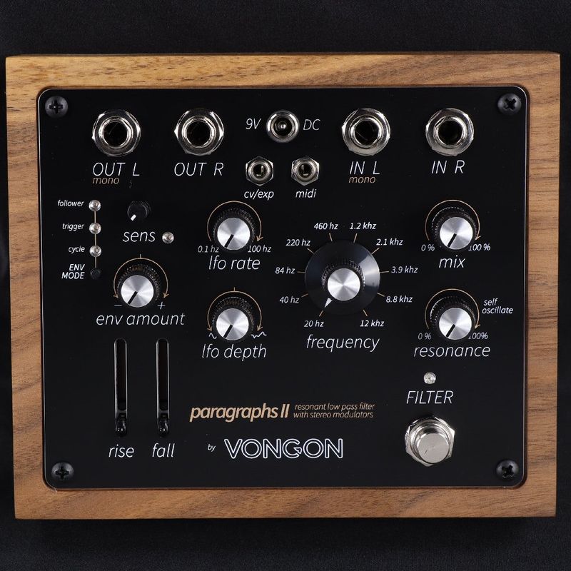 最新世代のローパスステレオフィルター] VONGON / Paragraphs II